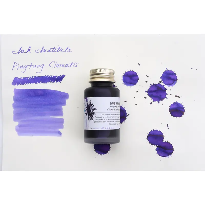 Ink Institute Meander Series - Pingtung Clematis