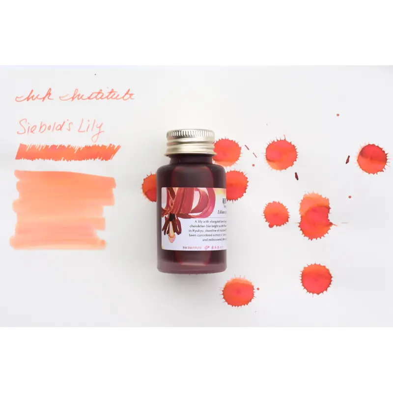 Ink Institute Meander Series - Siebold's Lily