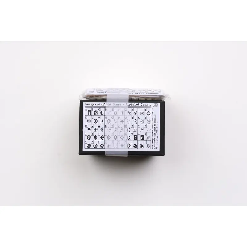 LCN DIY Mini Rubber Stamp Set - Language of the Stars (Limited Edition)
