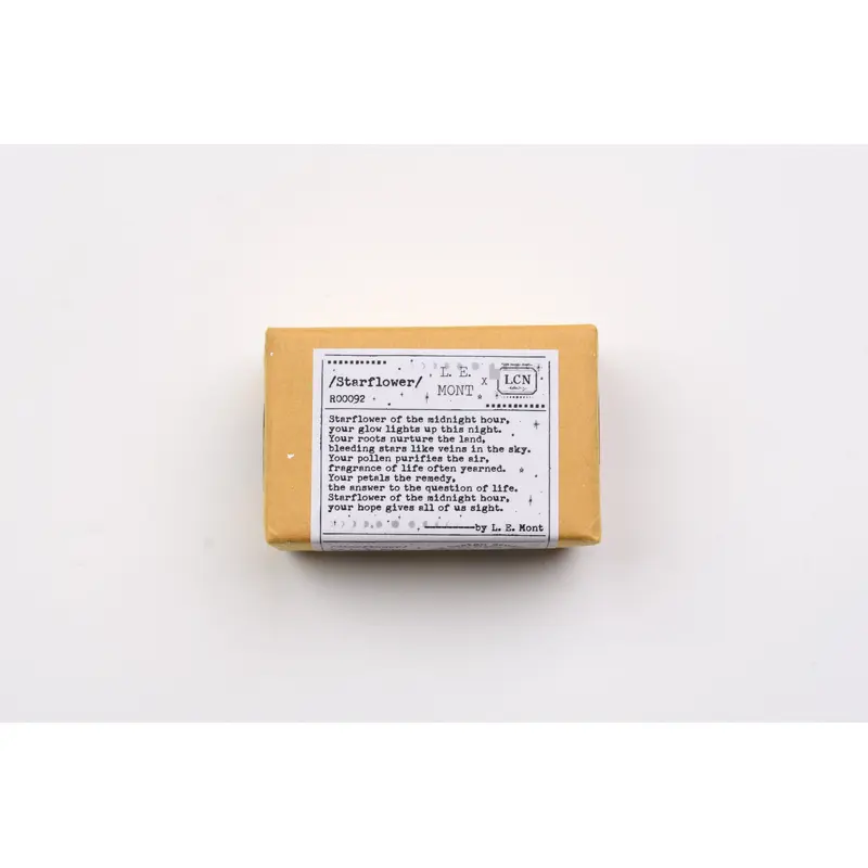 LCN Poetry Rubber Stamp - Starflower