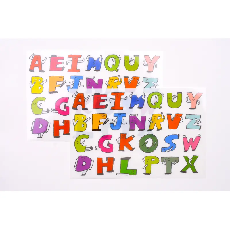 Dan Wei Industry - Merry Uppercase Letters Print-On Sticker