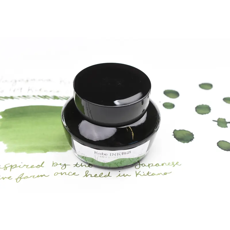 Nagasawa Kobe Ink No.49 Kitano Olive Green