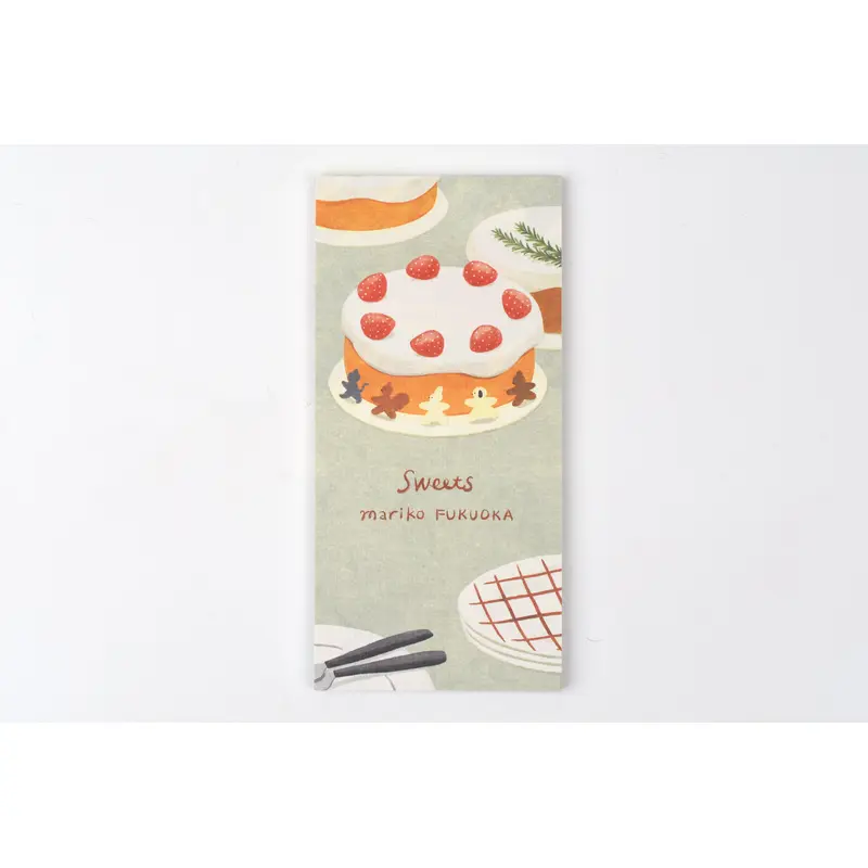 Cozyca - Mariko Fukuoka Note Pad - Sweets