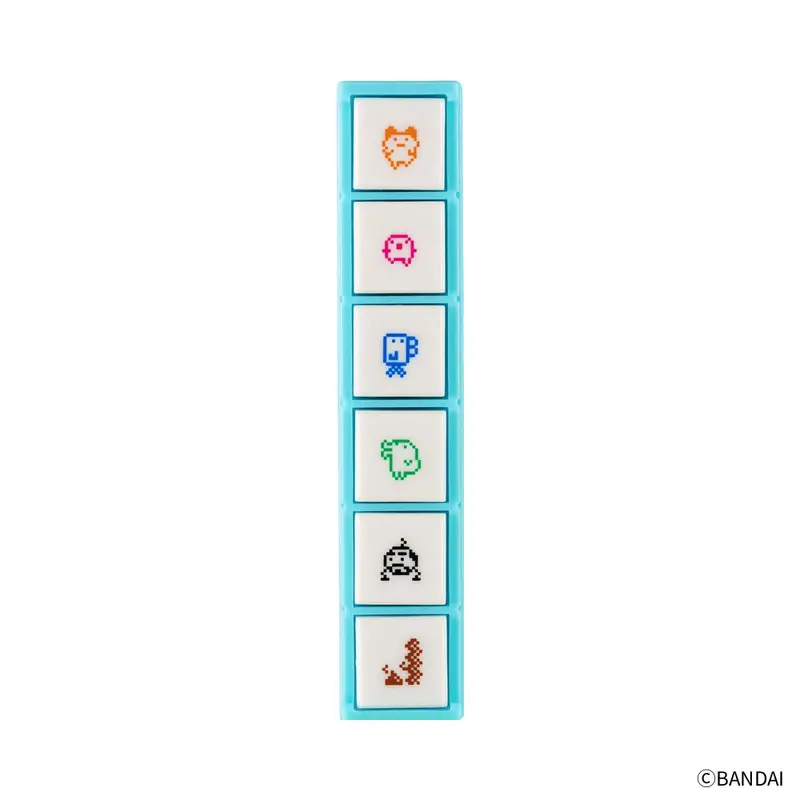 Kodomo no Kao x Hobonichi 2026 - Pochitto6 Push-Button Stamp - Tamagotchi (Pre-Order Starts 9/30 @ 10PM Eastern Time, Ships late October)