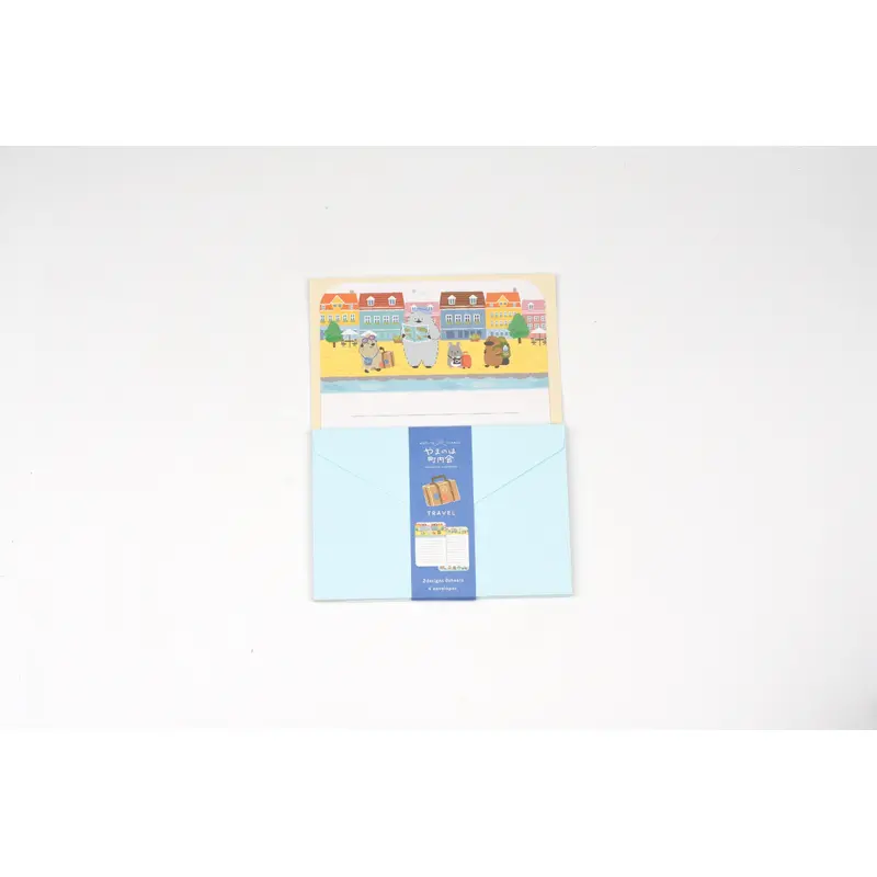 NB Letter Set Yamanoha Neighborhood Association Travel