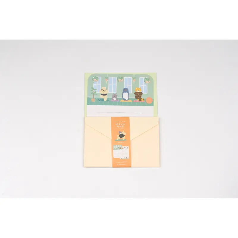 NB Letter Set Yamanoha Neighborhood Association Yoga