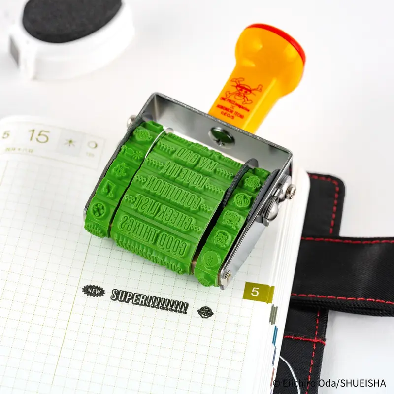 Sanby x Hobonichi 2026 ONE PIECE magazine: Rotating Stamp (Pre-Order Starts 9/30 @ 10PM Eastern Time, Ships late October)