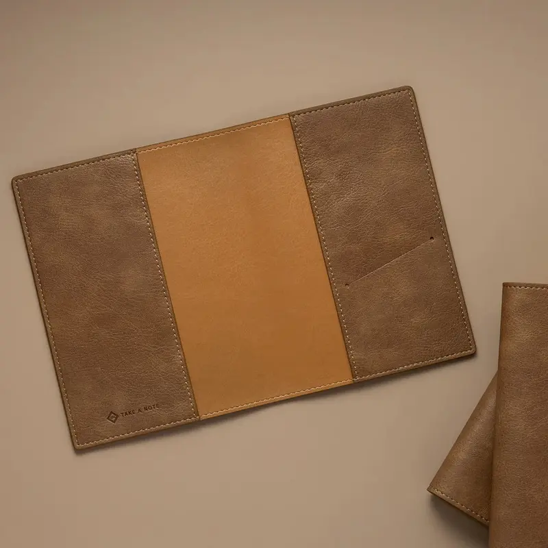 Take A Note 2026 - PU Leather Planner Cover - A6 (Pre-order Starts late September, Ships mid November)