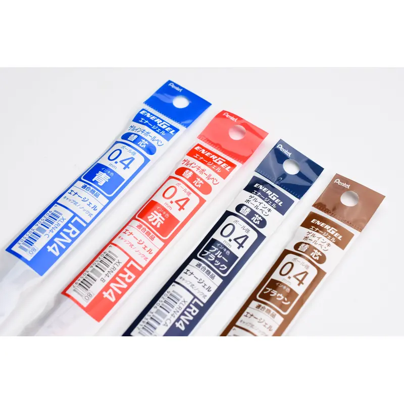 Pentel Energel XLRN4 Needle Tip 0.4mm Refills