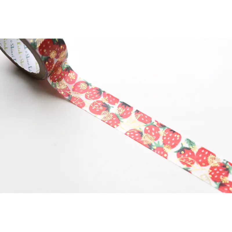SEAL-DO Washi Tape - Shinzi Katoh - Strawberry and Bird