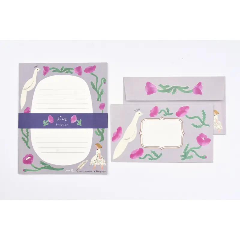 Cozyca - Yuka Hiiragi Letter Set