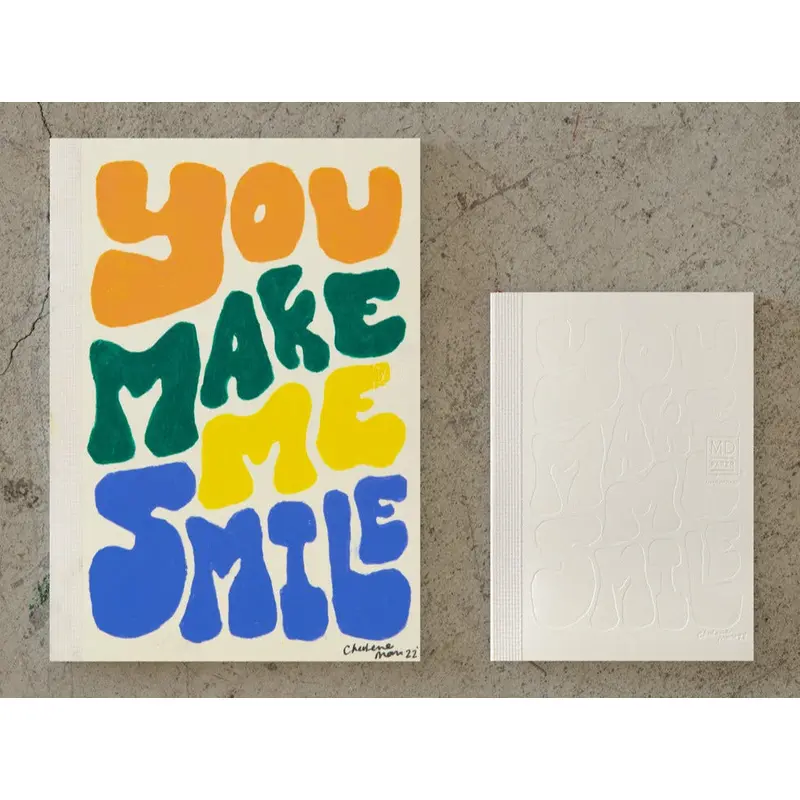 MD Notebook - A6 - Blank - Limited Edition - Charlene Man