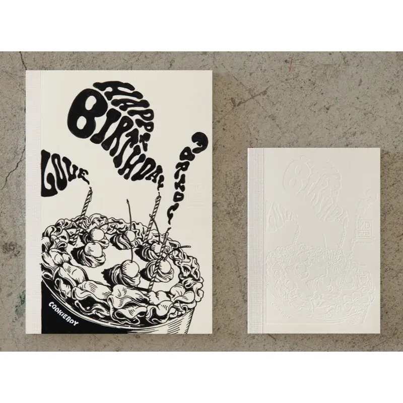 MD Notebook - A6 - Blank - Limited Edition - COOKIEBOY