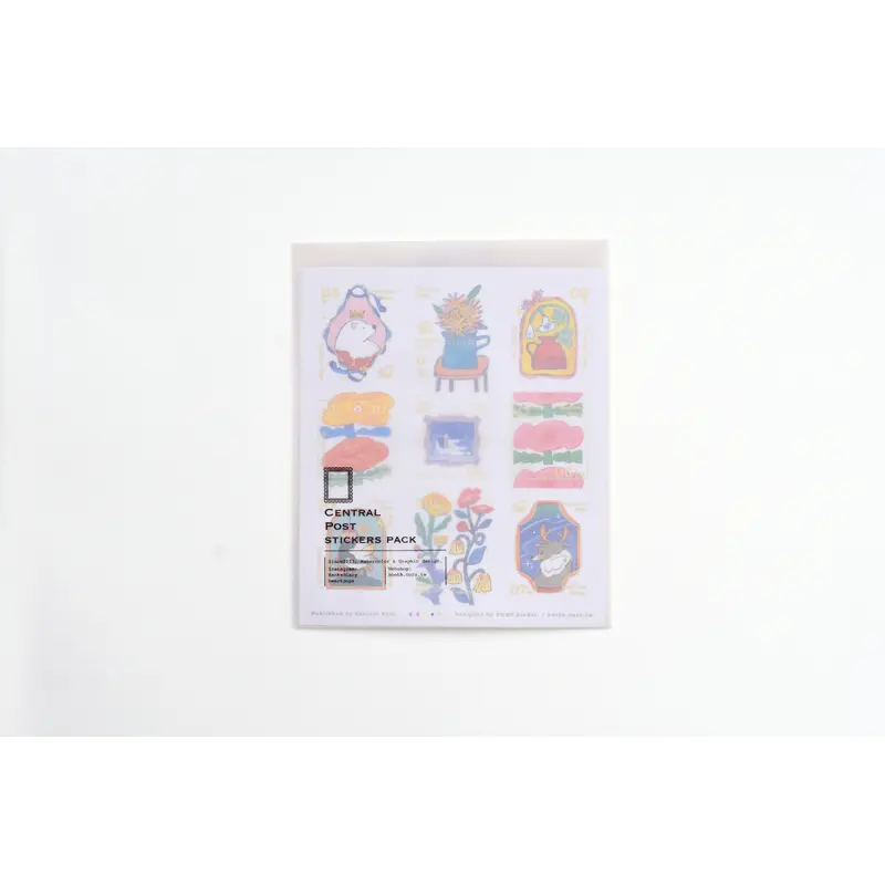 OURS x Koopa Bedtime Story Stamp Stickers