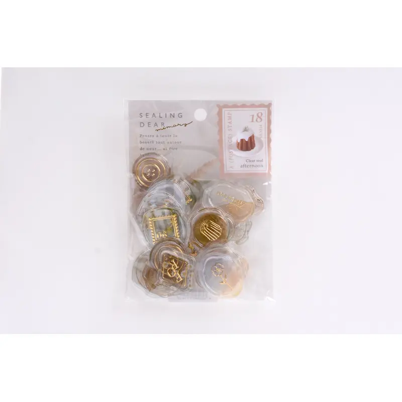 Q-Lia Sealing Dear Memory Clear Seal - Afternoon