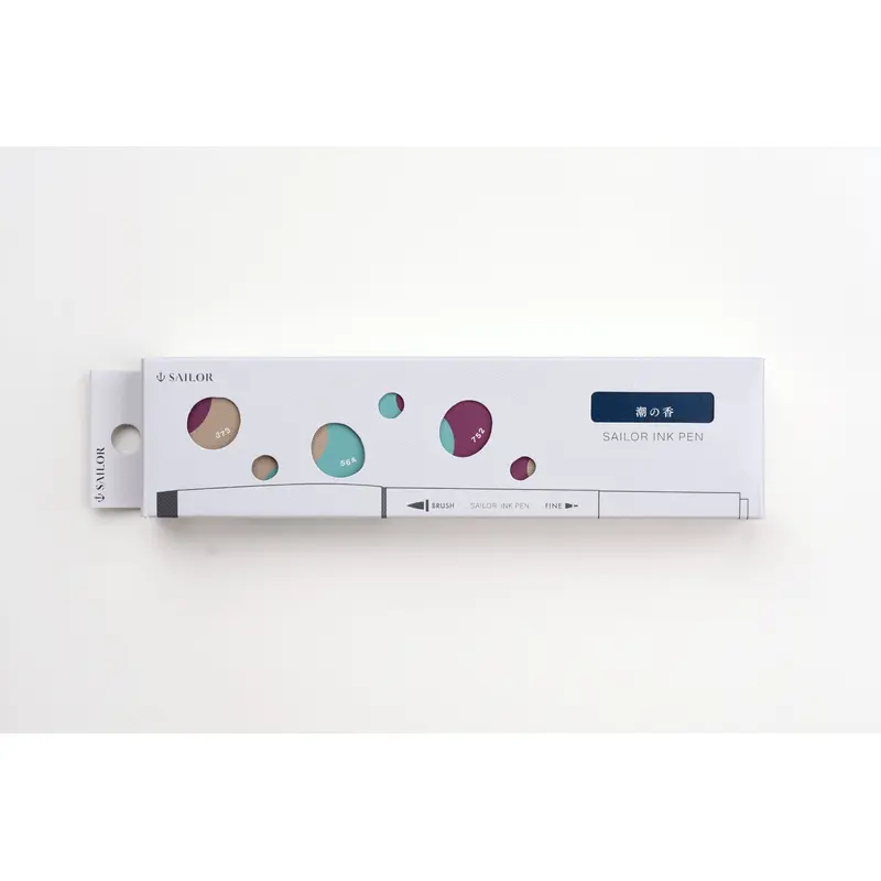 Sailor Ink Pen Set of 3 - Tide Scent