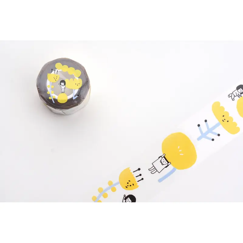 Yohand Studio Clear PET Tape - Lemon Circle