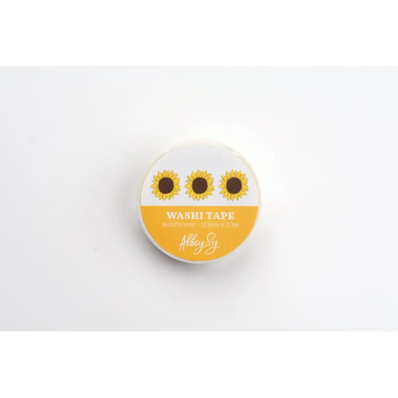 Abbey Sy Washi Tape - Sunflower