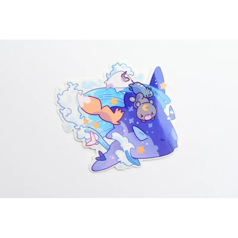 Ameruu Sticker - Jump! Sunfish!