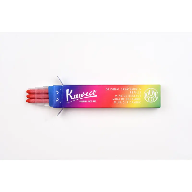 Kaweco Pencil Leads 5.6mm - Red - 3pcs