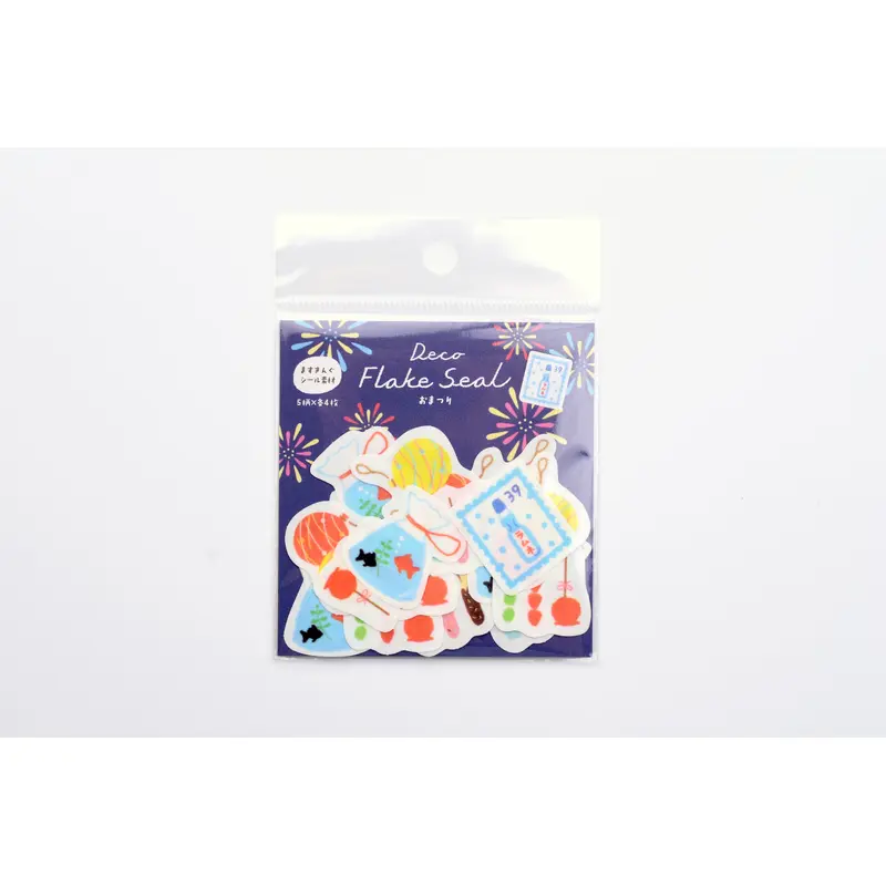 Furukawa Paper Deco Flake Sticker - Festival