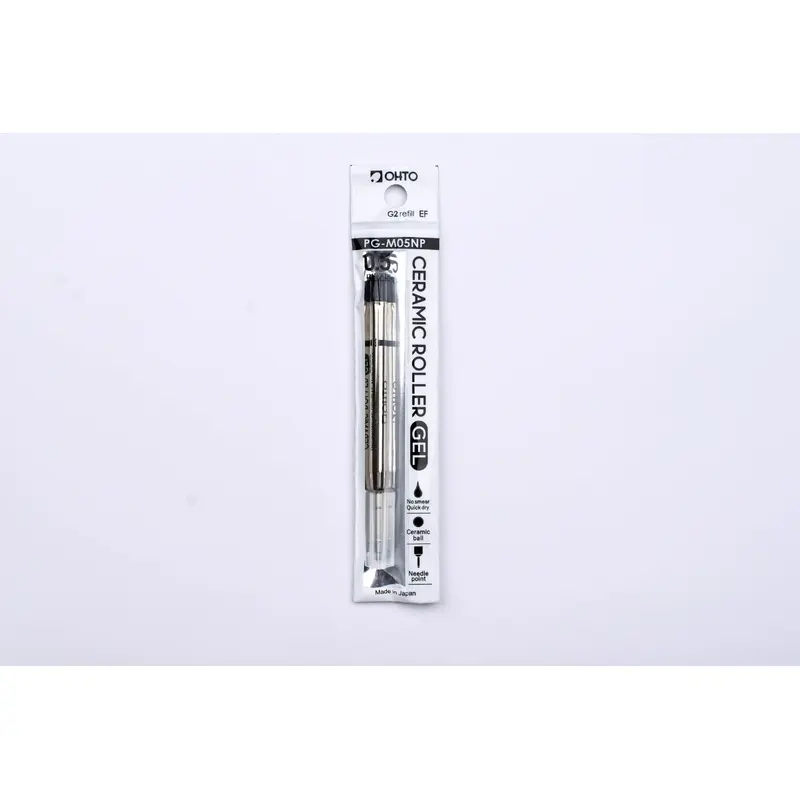OHTO Ceramic Roller Gel Refill - 0.5mm - Black
