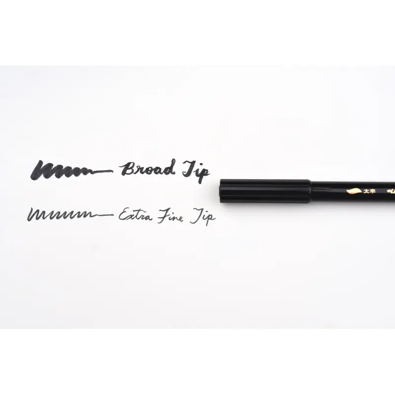 Pentel Fudemoji Double-Sided Brush Pen