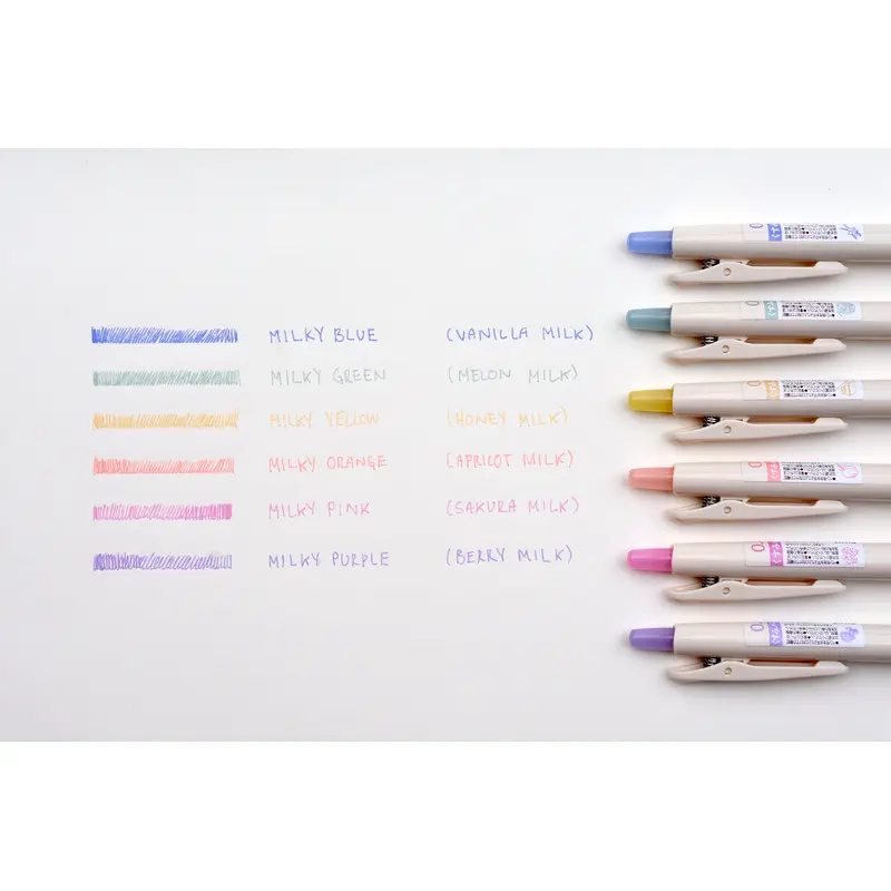 Pilot Juice Gel Pen - Milky Color - 0.5mm - Limited Edition