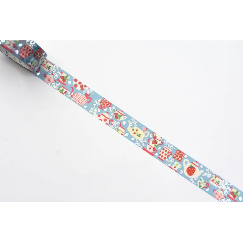 SEAL-DO Washi Tape - Shinzi Katoh - Strawberry Teacup