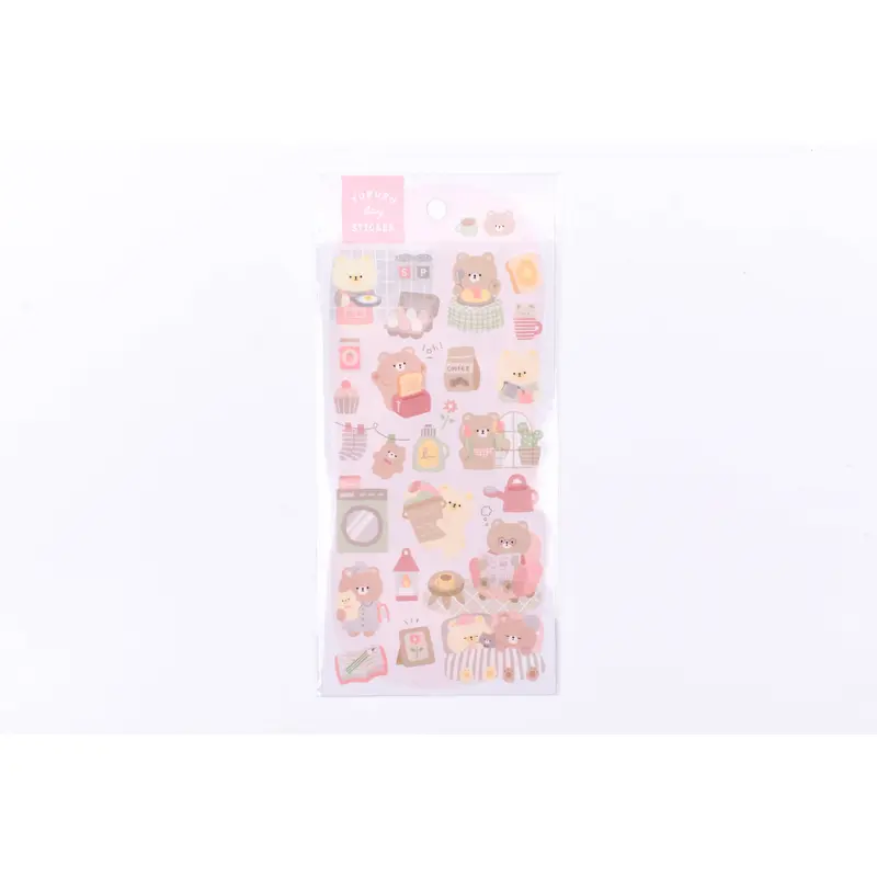 Yururu Day Sticker - Bear