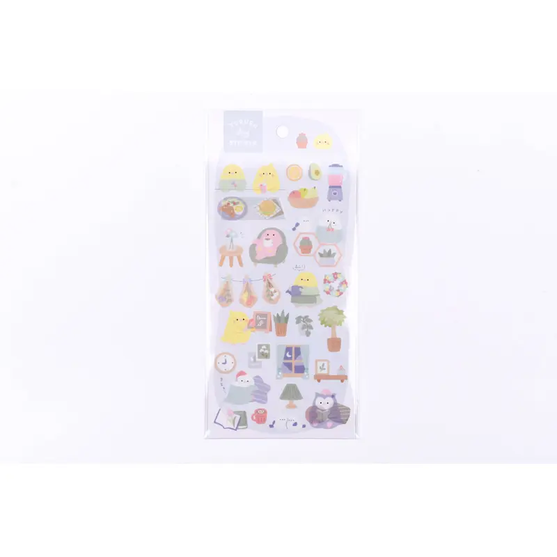 Yururu Day Sticker - Birds