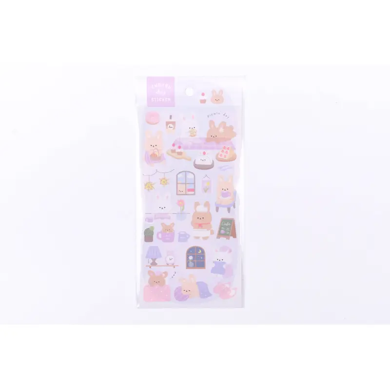 Yururu Day Sticker - Rabbit
