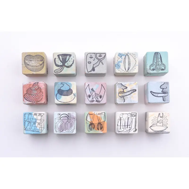 Dan Wei Industry - Cement Rubber Stamp - Motifs