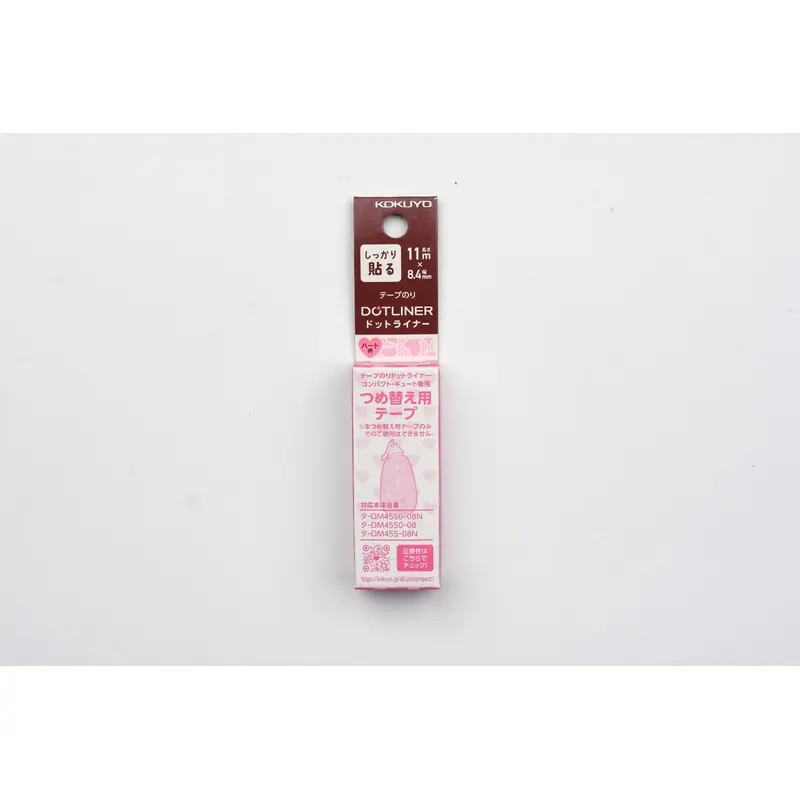 KOKUYO Dotliner Adhesive Tape Roller - Compact Refill Heart