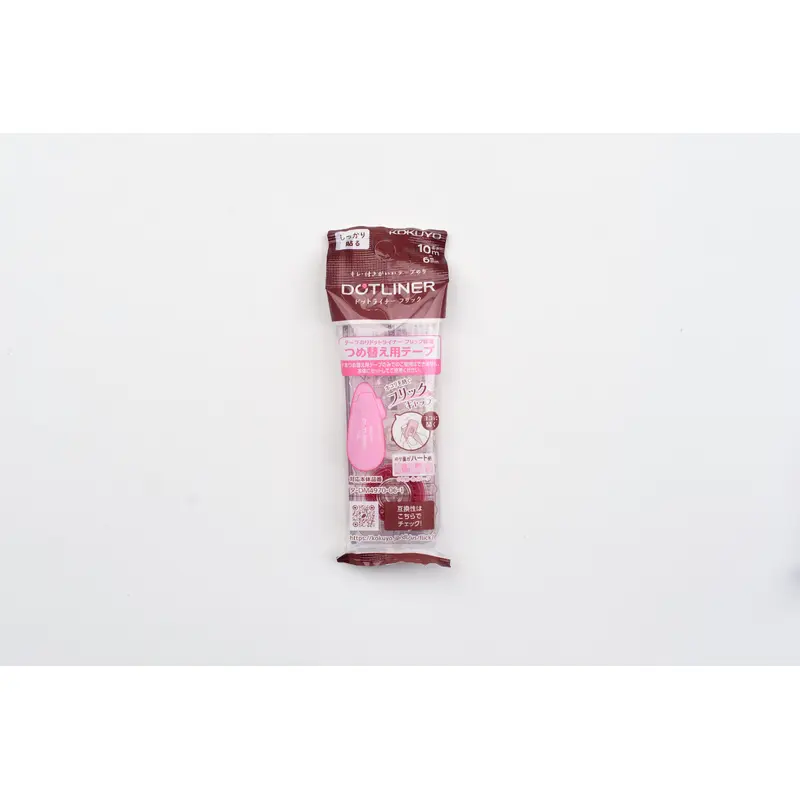 KOKUYO Dotliner Adhesive Tape Roller - Flick Refill Heart