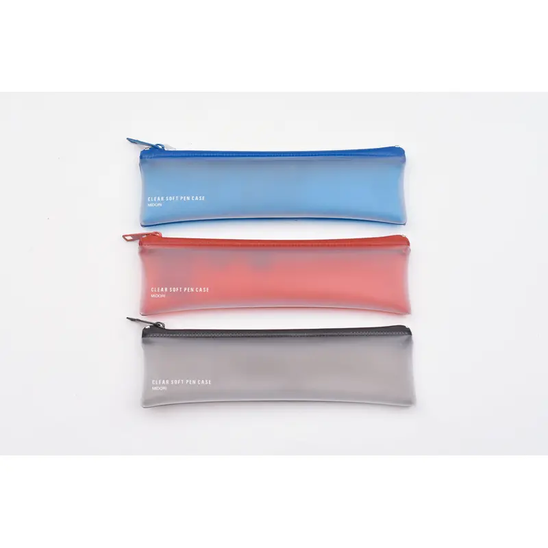 Midori Clear Soft Pen Case