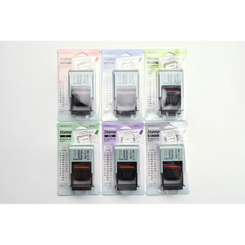 Midori Paintable Stamp Rotating Date