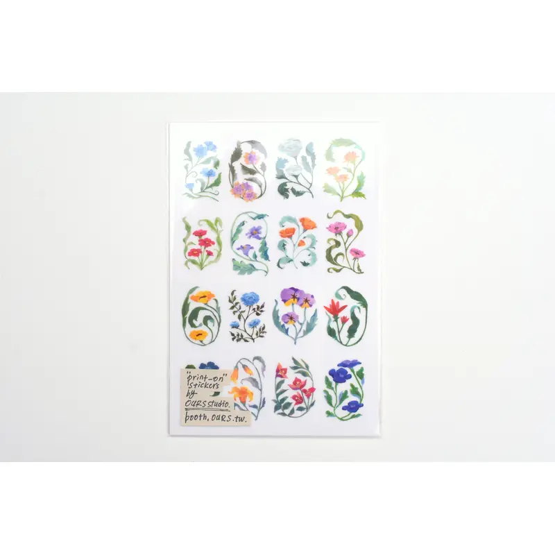 OURS x Koopa - The Wayfarer's Journal Print-On Sticker