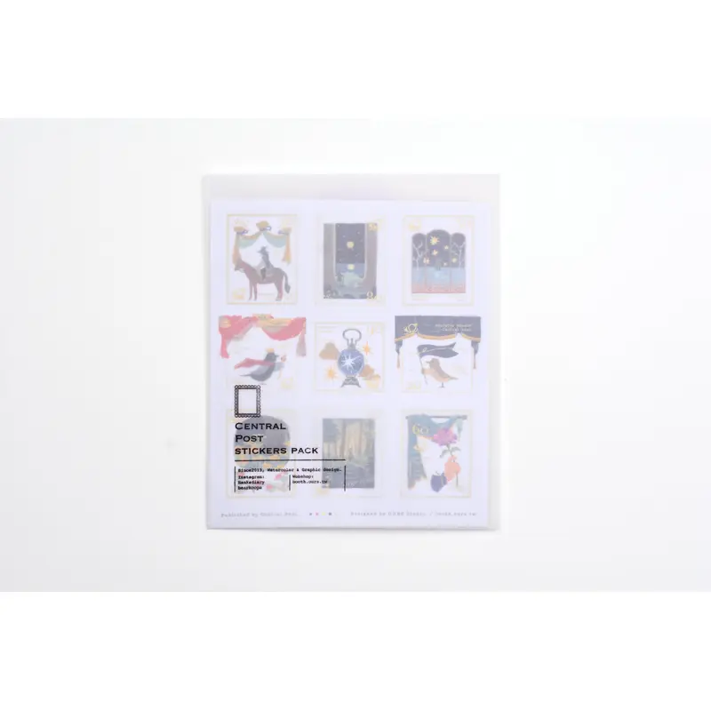 OURS x Koopa - Wayfarer 2 Stamp Stickers