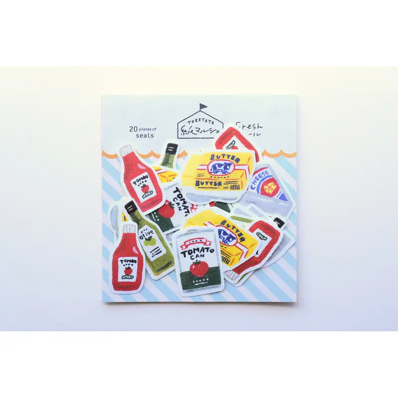 Furukawa Paper Flake Stickers - Cooking Ingredients