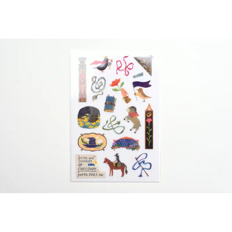 OURS x Koopa - Wayfarer 2 Print-On Sticker