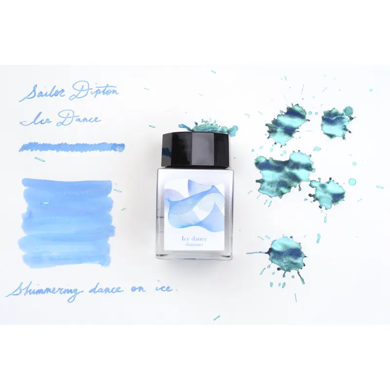 Sailor Dipton Shimmering Ink - Ice dance - 20mL Bottle