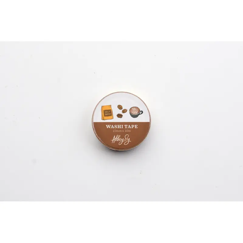 Abbey Sy Washi Tape - Coffee