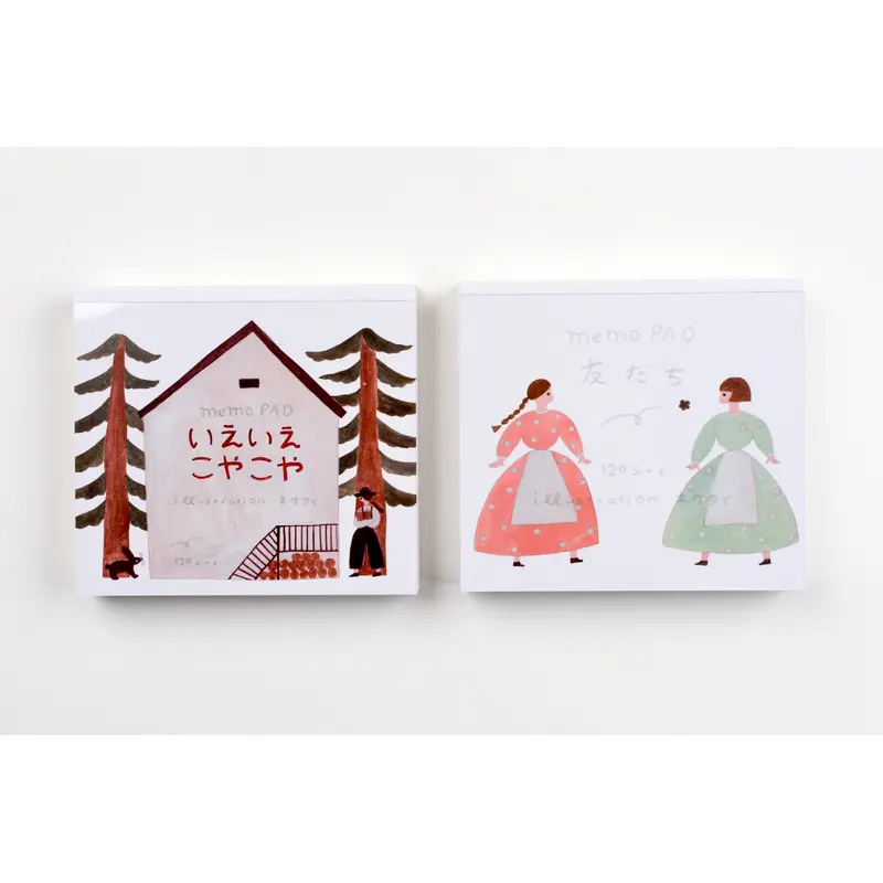 Cozyca - Necktie Illustration Memo Pad