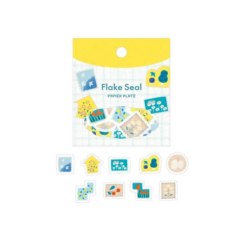 Papier Platz x Emi Nakano Flake Stickers - Stamps
