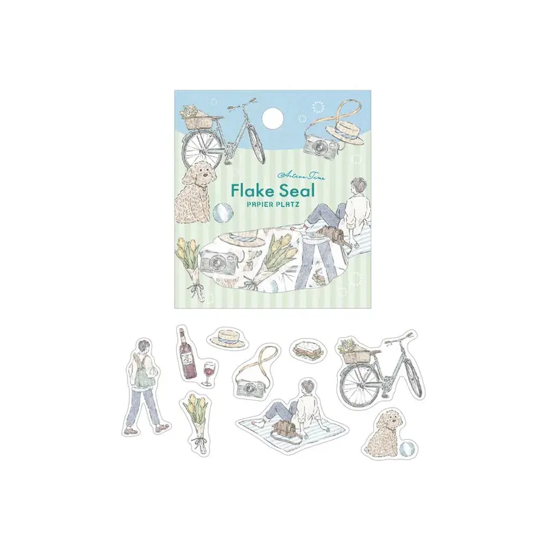 Papier Platz x Sakai Maori Flake Stickers - Sunday Morning