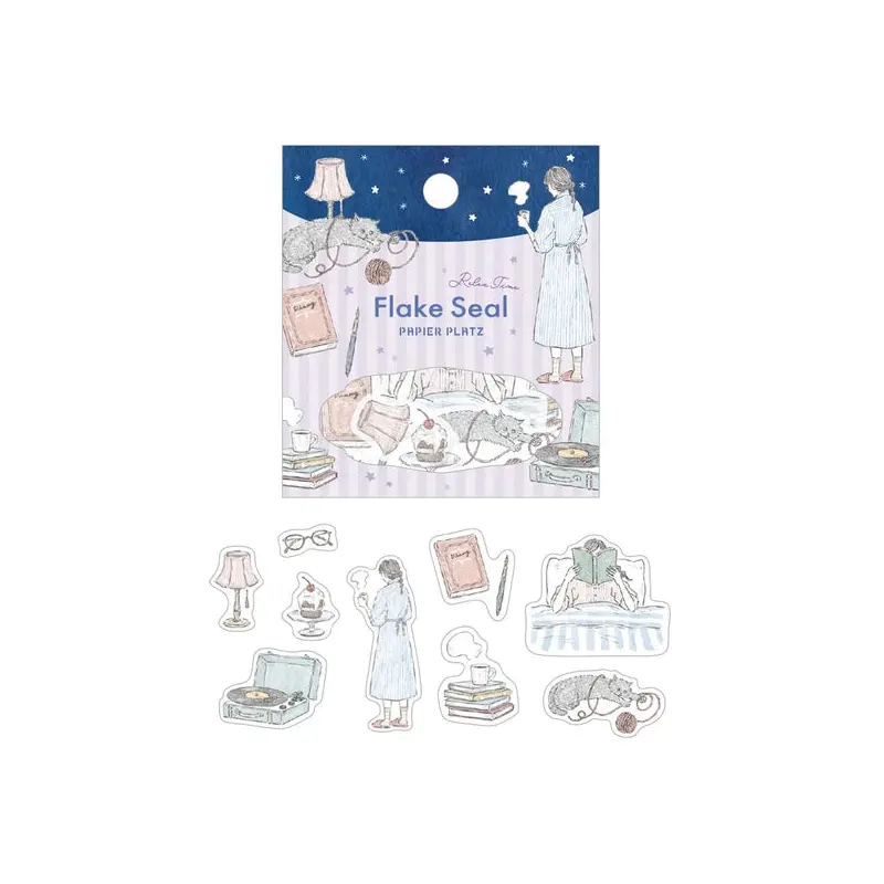 Papier Platz x Sakai Maori Flake Stickers - Weekend Night