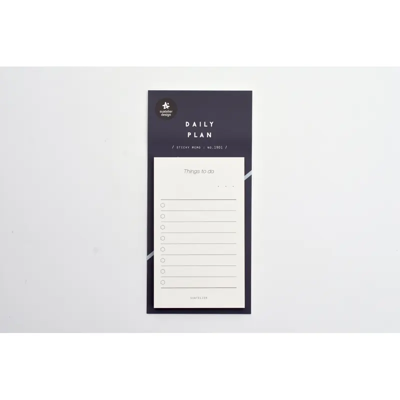 Suatelier - Sticky Memo - Daily Plan 01