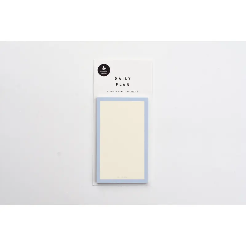 Suatelier - Sticky Memo - Daily Plan 27