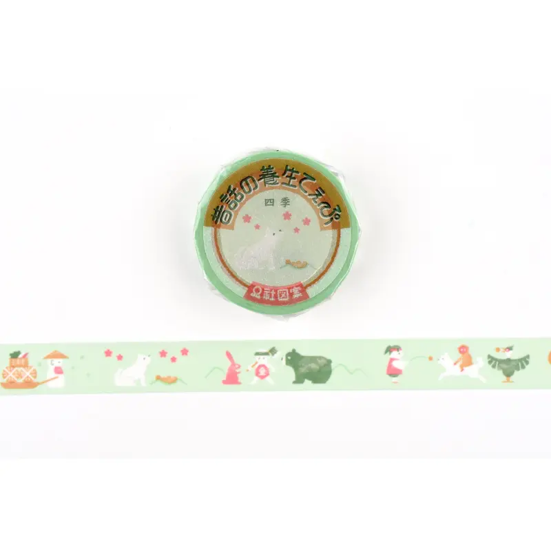 Classiky x OHM Factory Folktale Masking Tape - Four Seasons